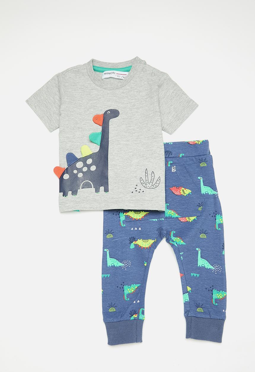 MINOTI - 2 Pack printed T-shirt & aop legging set - multi