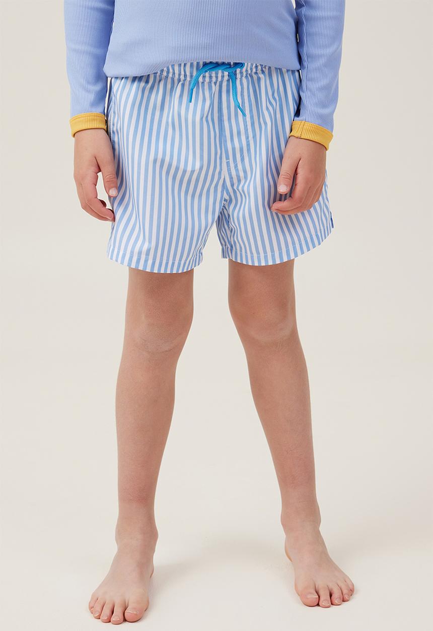 Cotton On - Bailey board short - dusk blue/white stripe