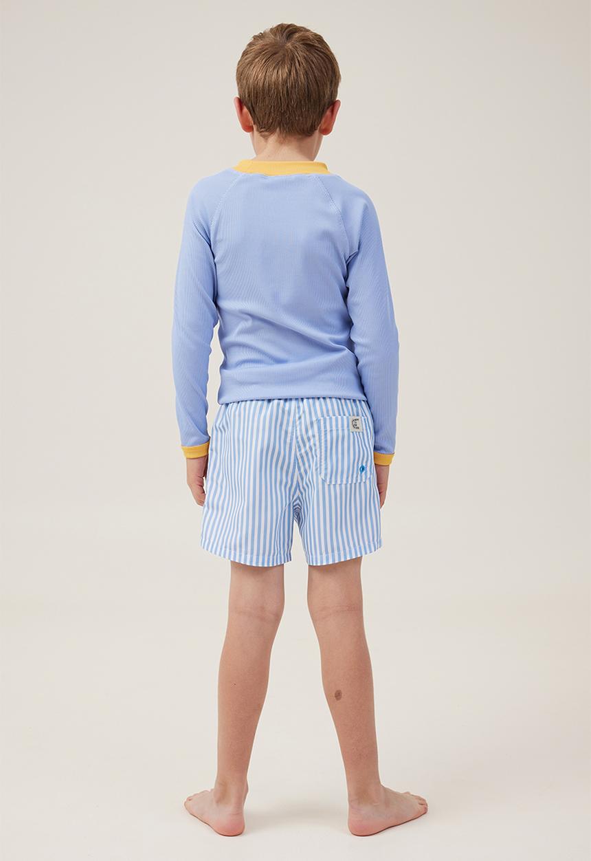 Cotton On - Bailey board short - dusk blue/white stripe