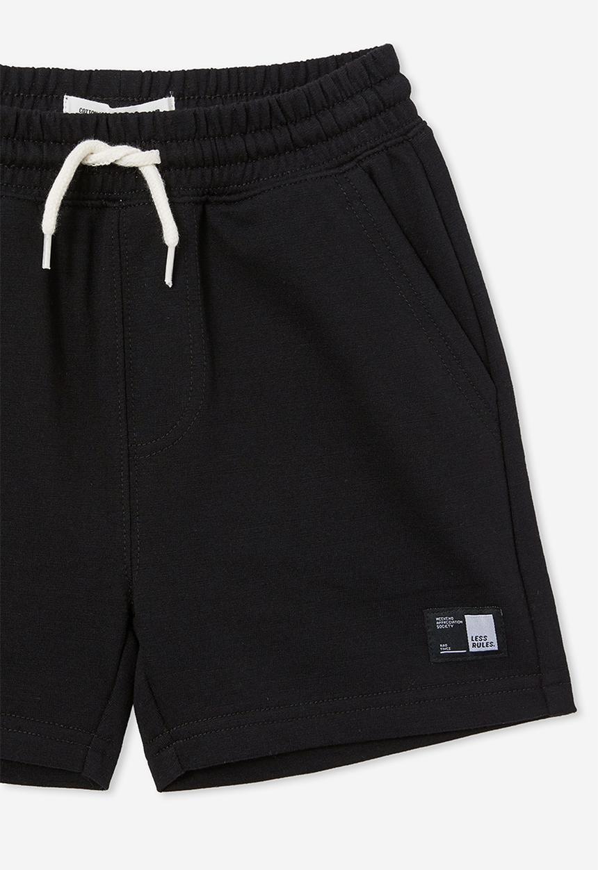Cotton On - Henry slouch short - black core