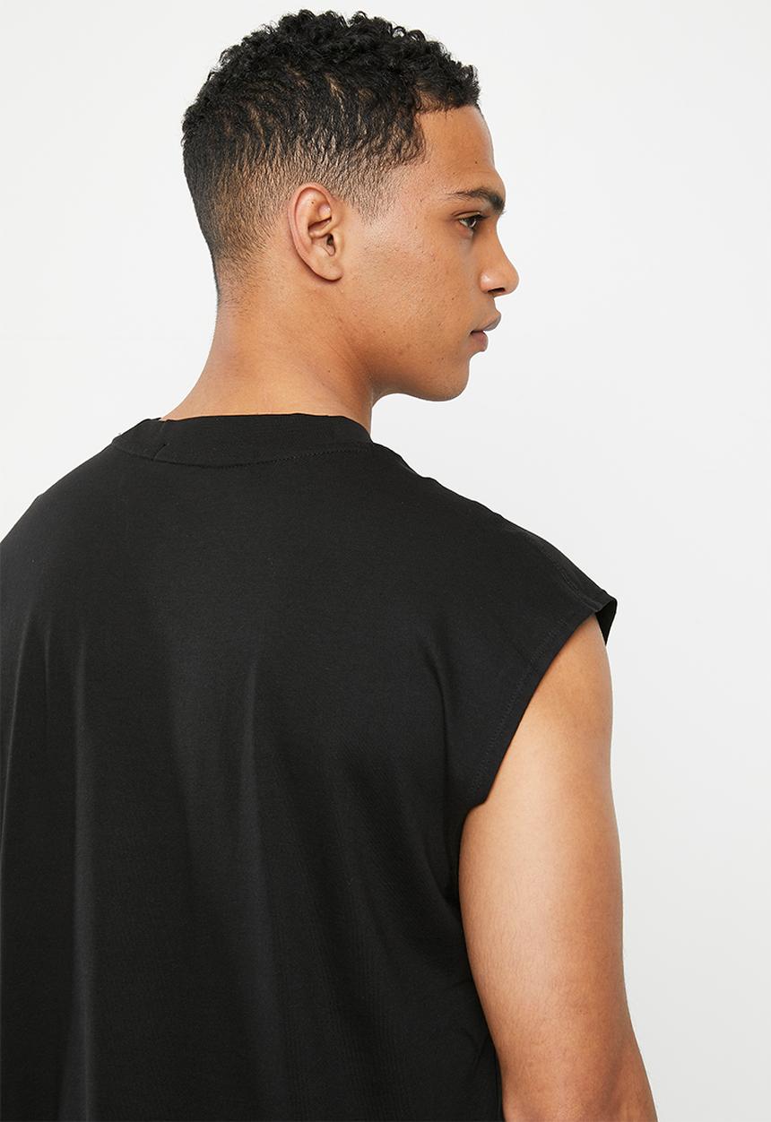 Calvin Klein - Ck box sleeveless tank - ck black