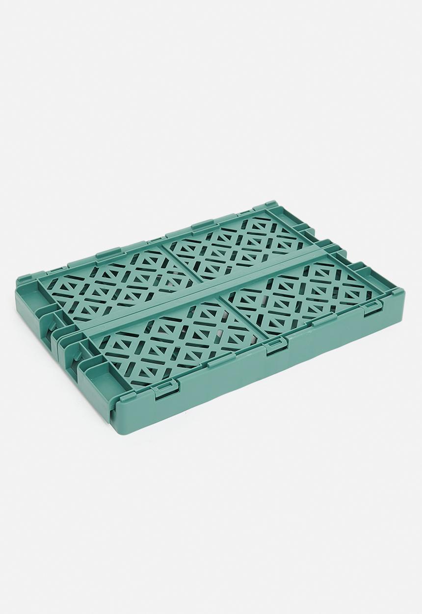 Storage Solutions - Foldable crate - green