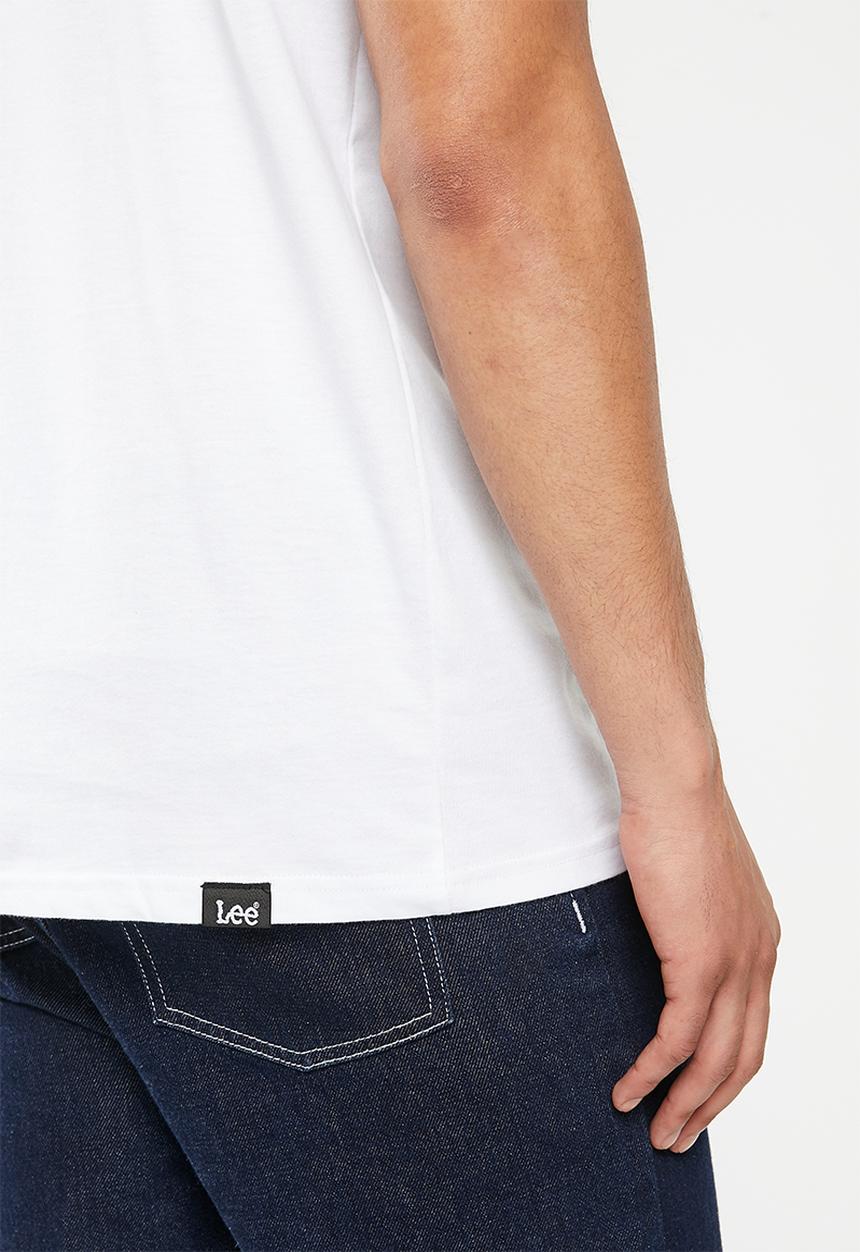 Lee  - Original denim t - white