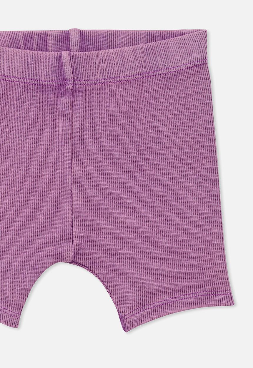 Cotton On - Rain rib bike shorties - opera wash