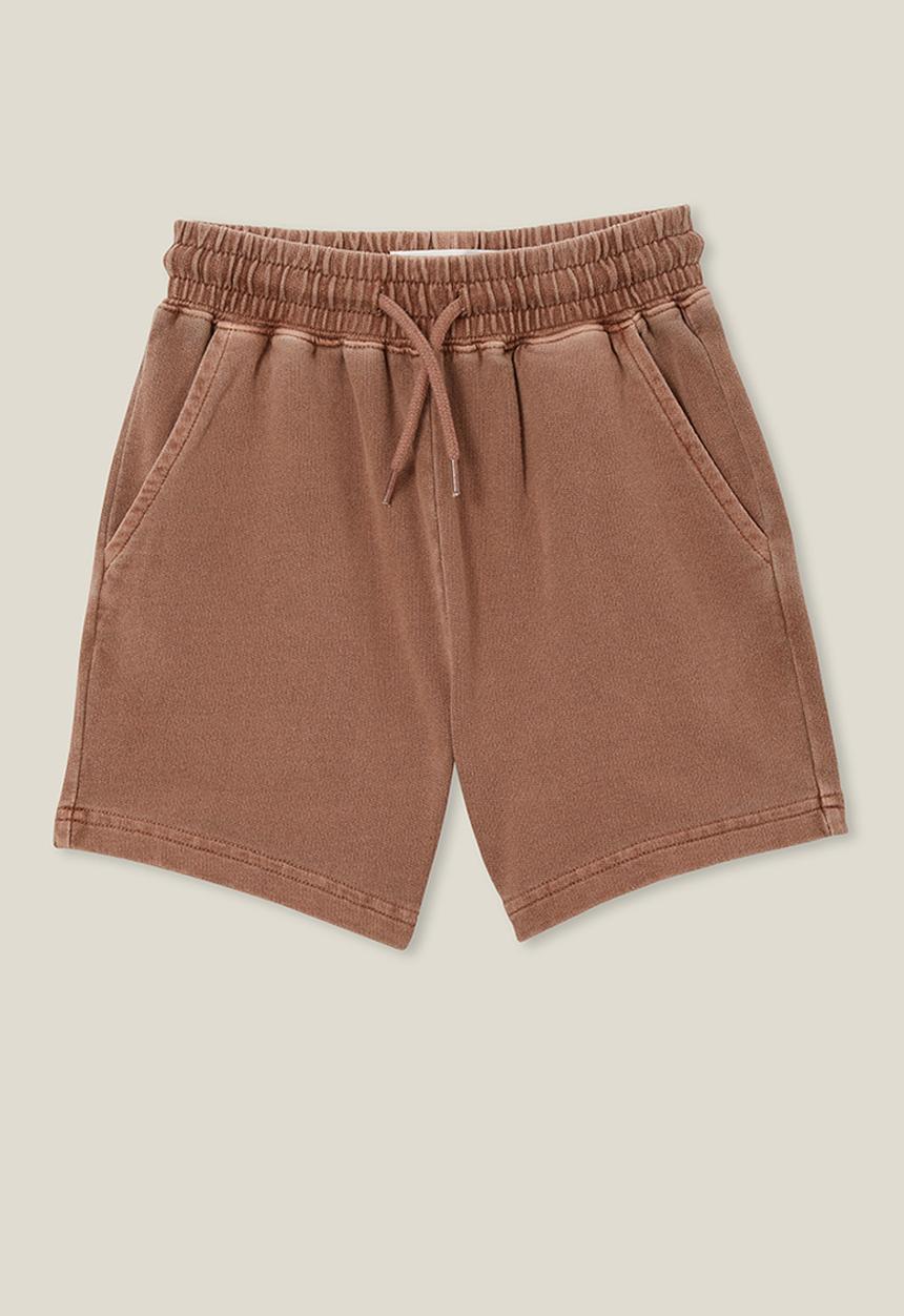 Cotton On - Henry slouch short - forest floor garment dye