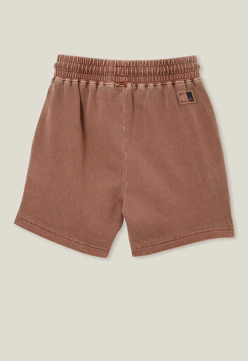Cotton On - Henry slouch short - forest floor garment dye