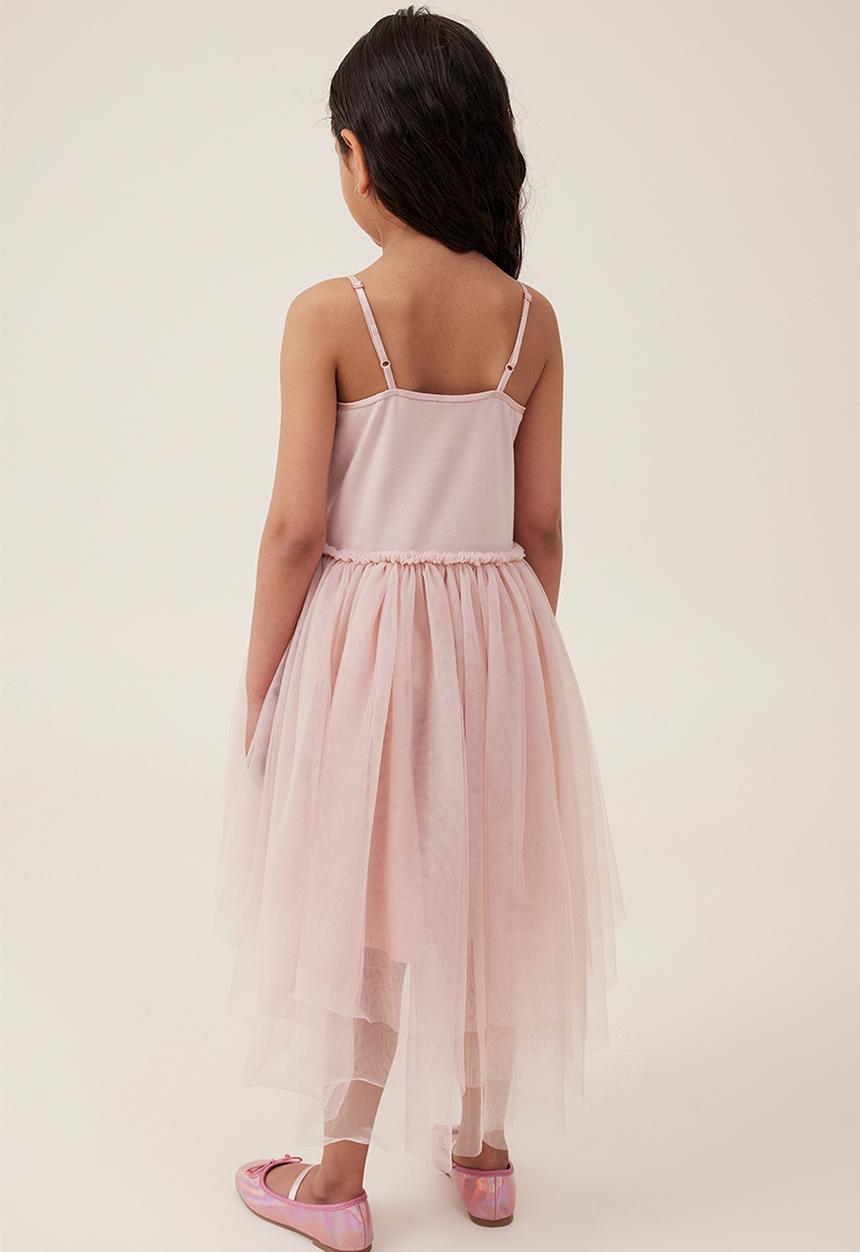 Cotton On - Iris dress up dress - dusty pink/deco shells
