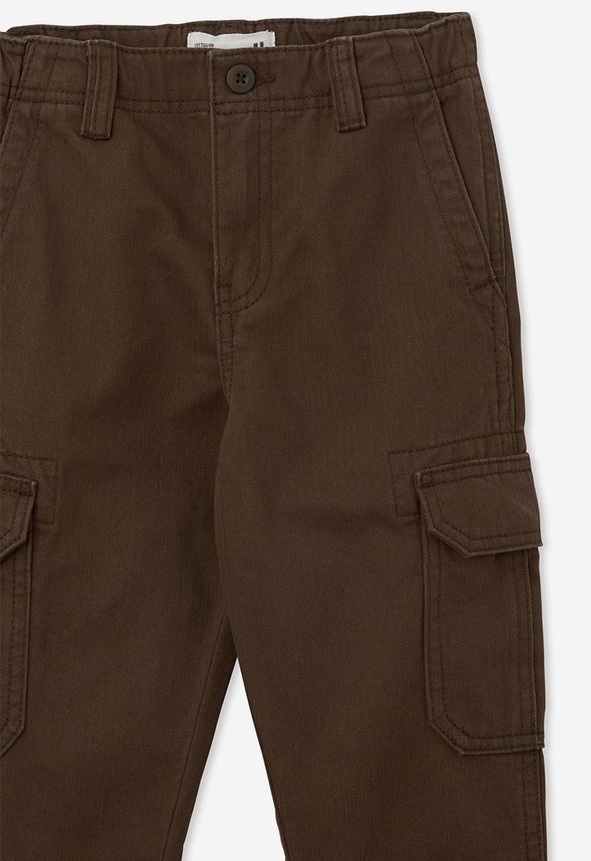 Cotton On - Cargo pant - hot choccy
