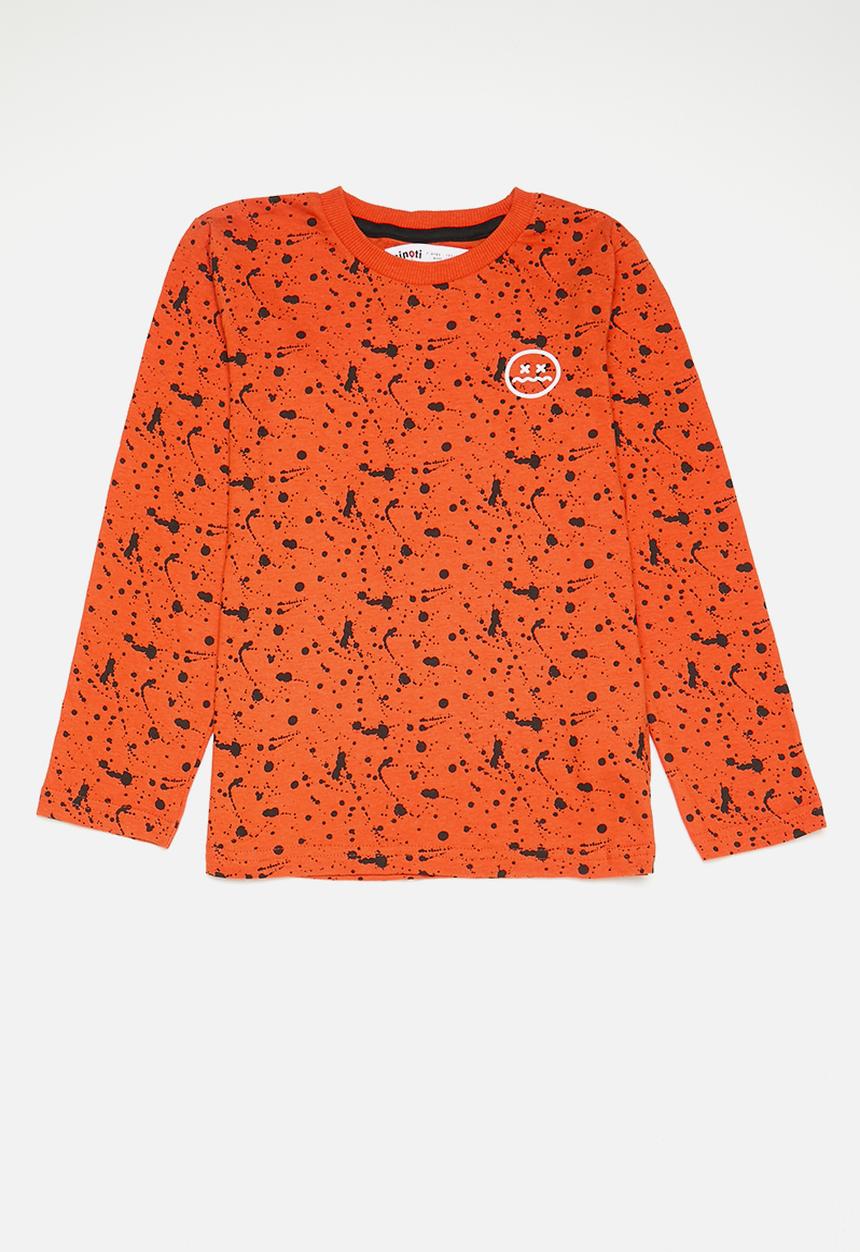 MINOTI - Boys 3 pack basic ny city long sleeve graphic tops - multi 