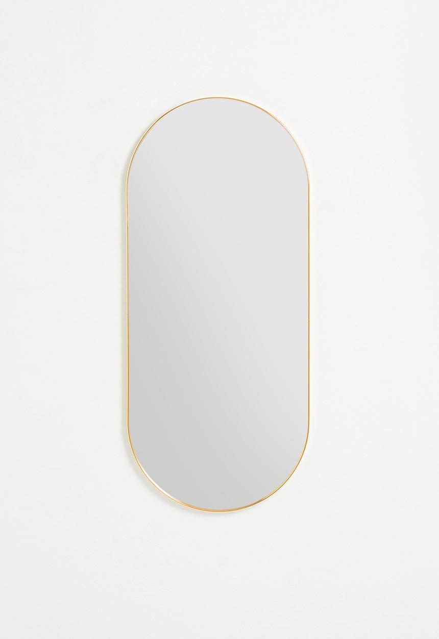 H&S - Freya Oval Mirror - Gold