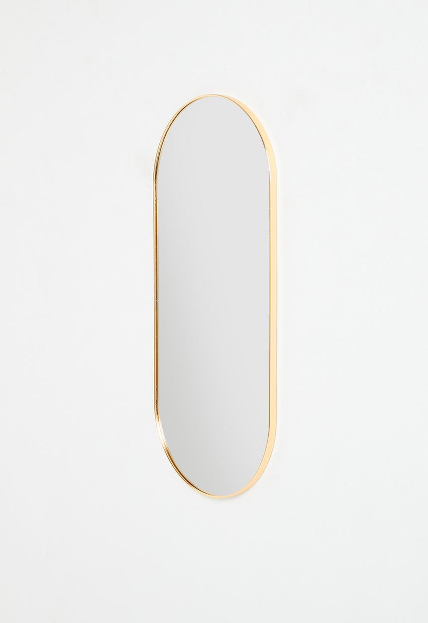 H&S - Freya Oval Mirror - Gold