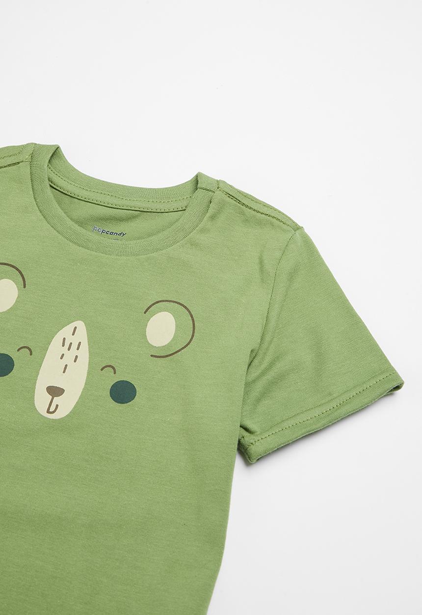 Pop Candy - Printed pj set - sage