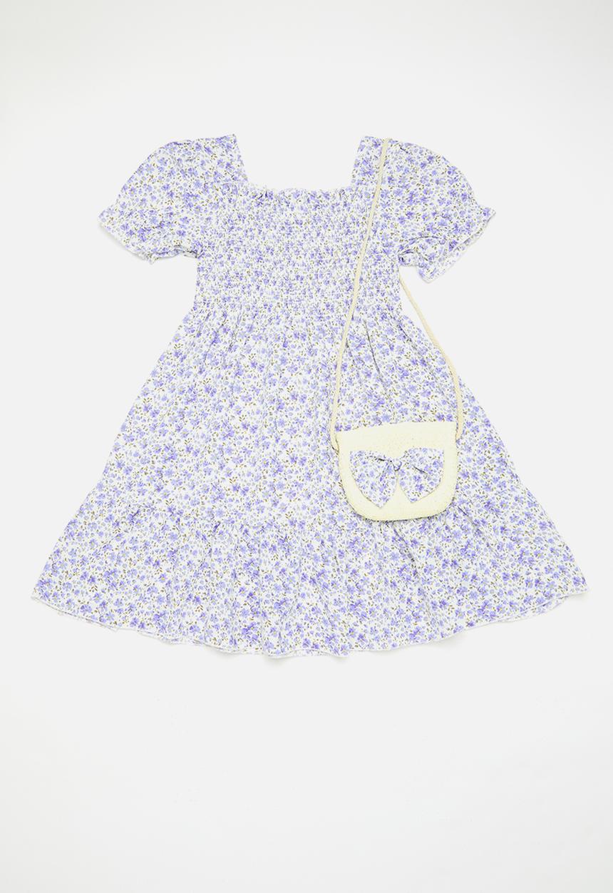Pop Candy - Shoulder bag and dress set - blue