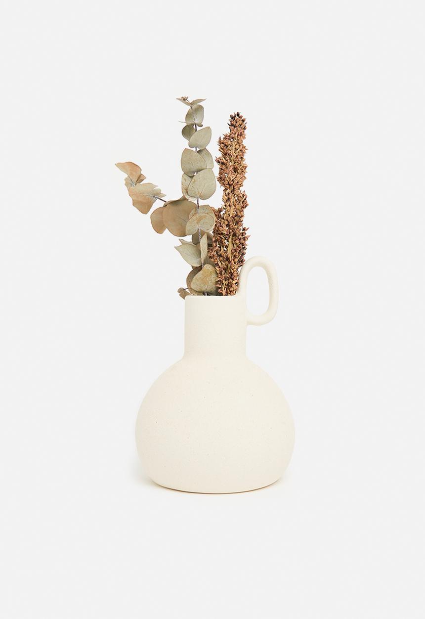 H&S - Toni ceramic vase - white