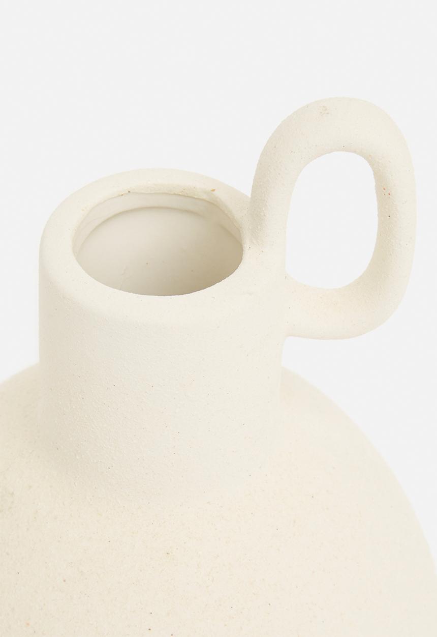 H&S - Toni ceramic vase - white