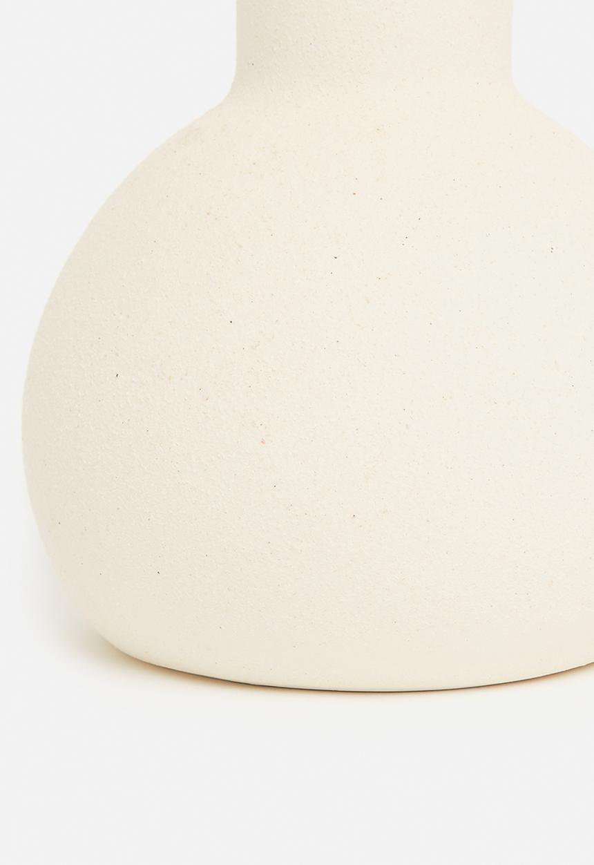 H&S - Toni ceramic vase - white