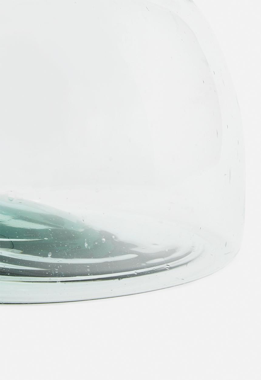 H&S - Mia Recycled glass vase - clear