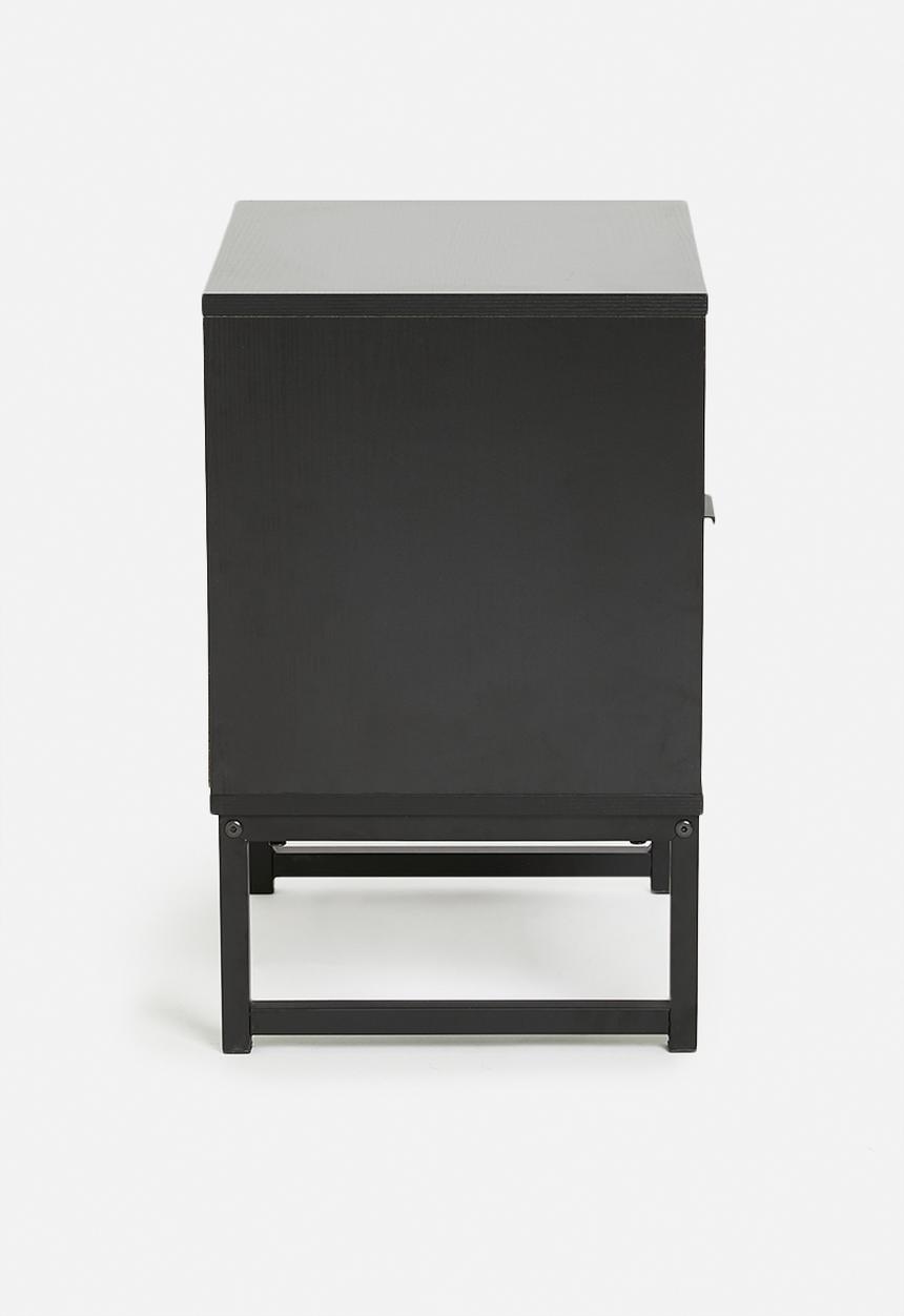 Sixth Floor - Arlo bedside table - black