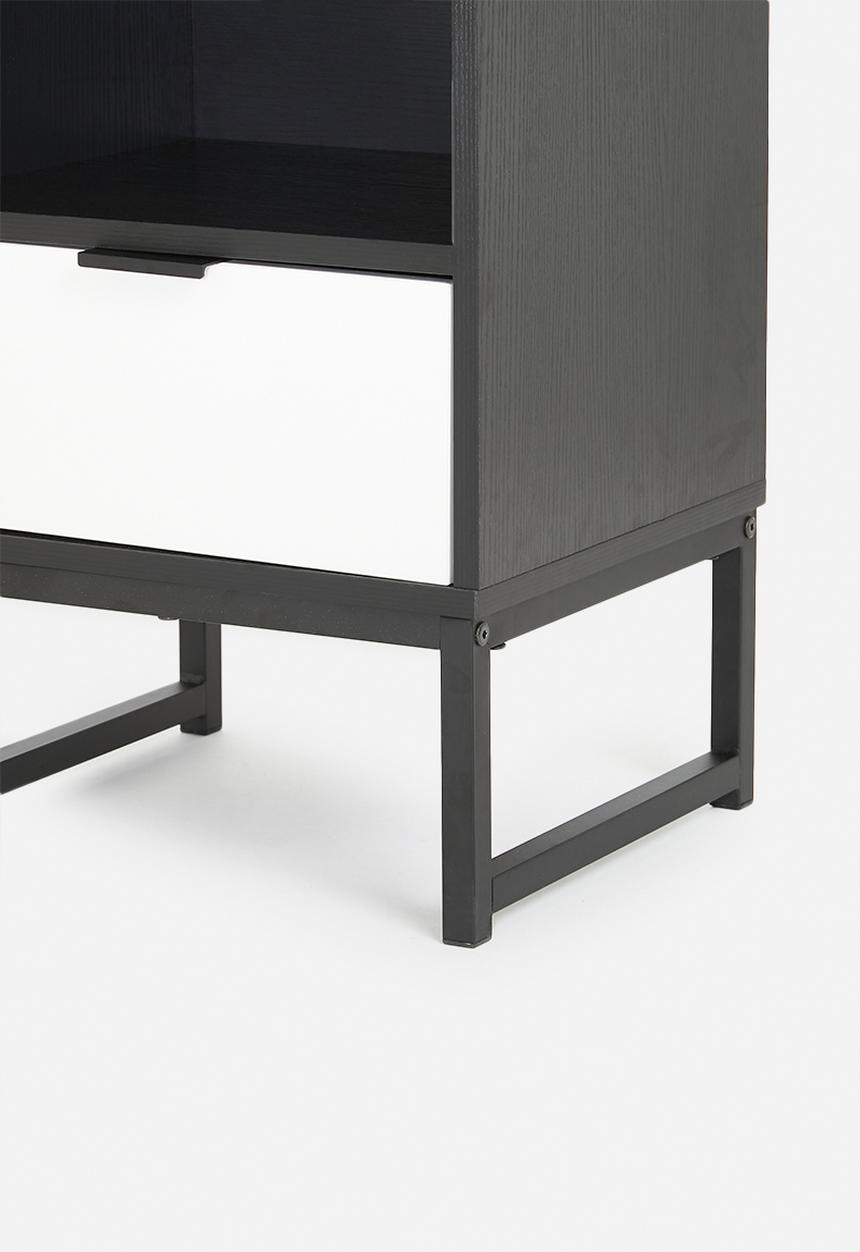 Sixth Floor - Arlo bedside table - black