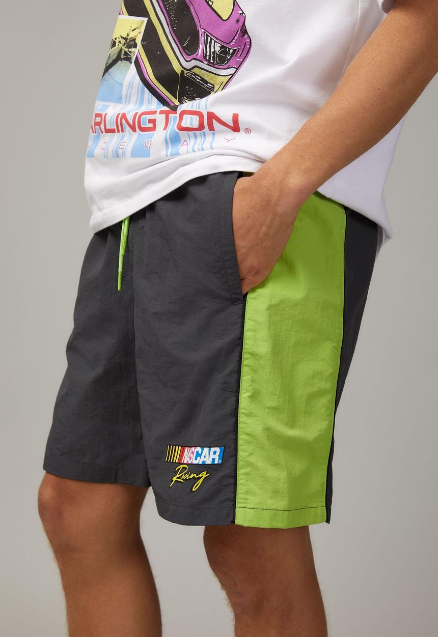 Factorie - Nascar street short - lcn nac nascar/slate/fresh lime
