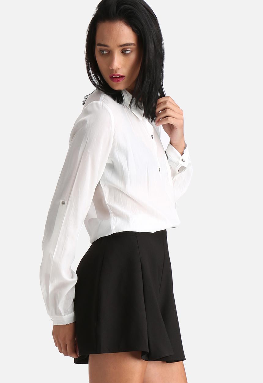 Goldie - Sheerness Blouse with Sheerback