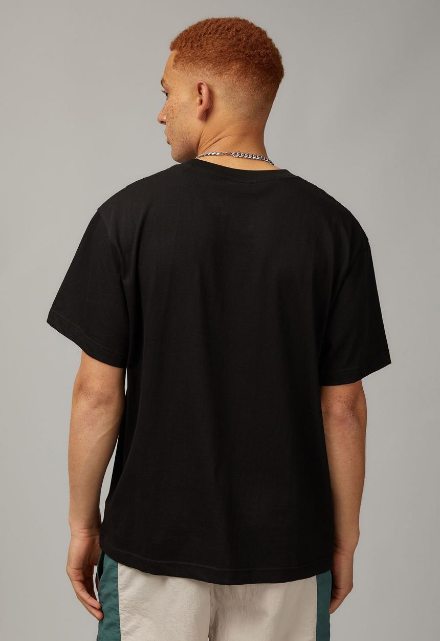 Factorie - Relaxed fit basic T-shirt - black