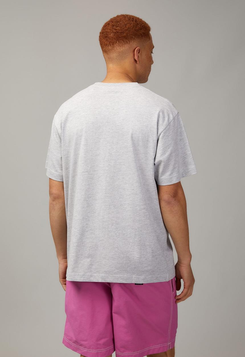 Factorie - Relaxed fit basic T-shirt - grey marle