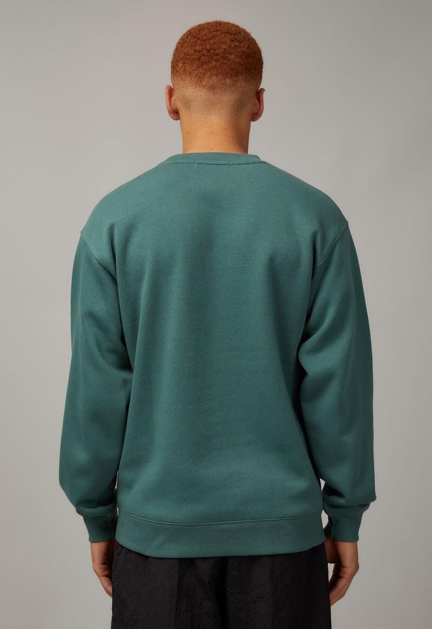 Factorie - Relaxed unified crew - evergreen/deli