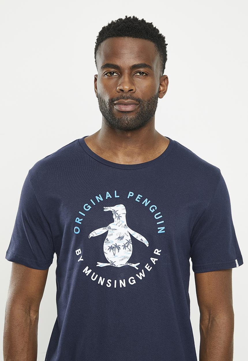 Original Penguin - Stamp pete tee - navy