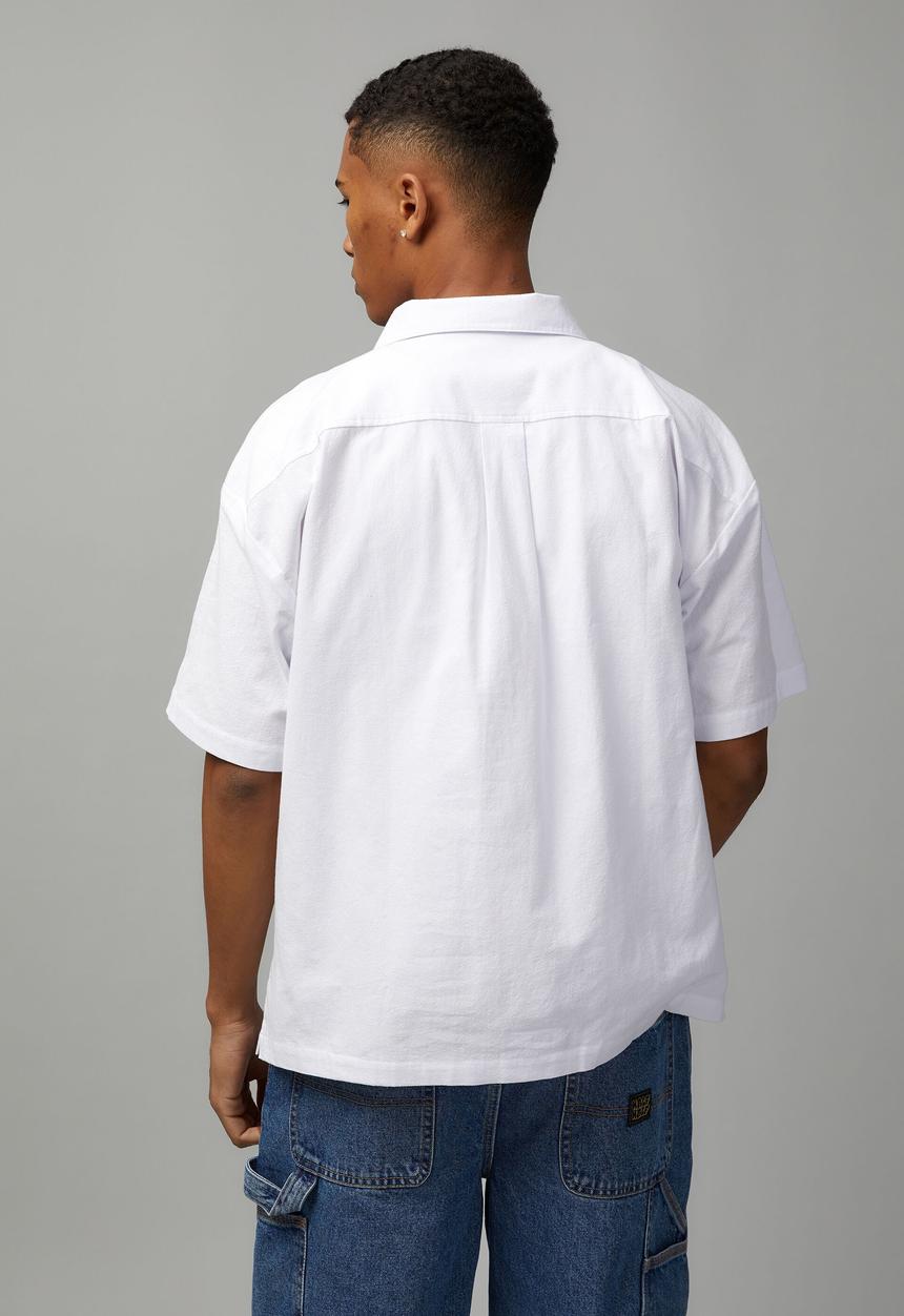 Factorie - Textured street shirt - white