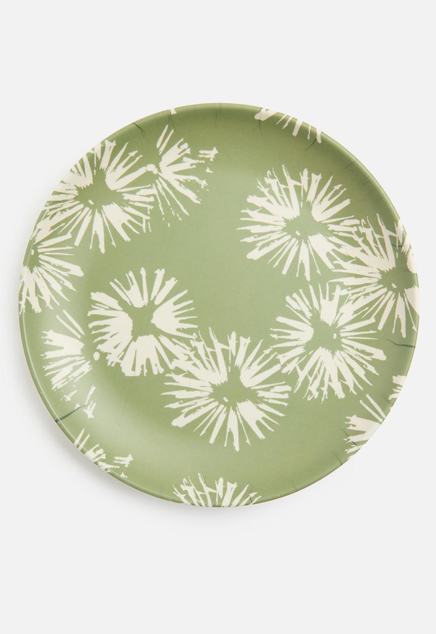 H&S - Topaz outdoor plate set of 4 - multi