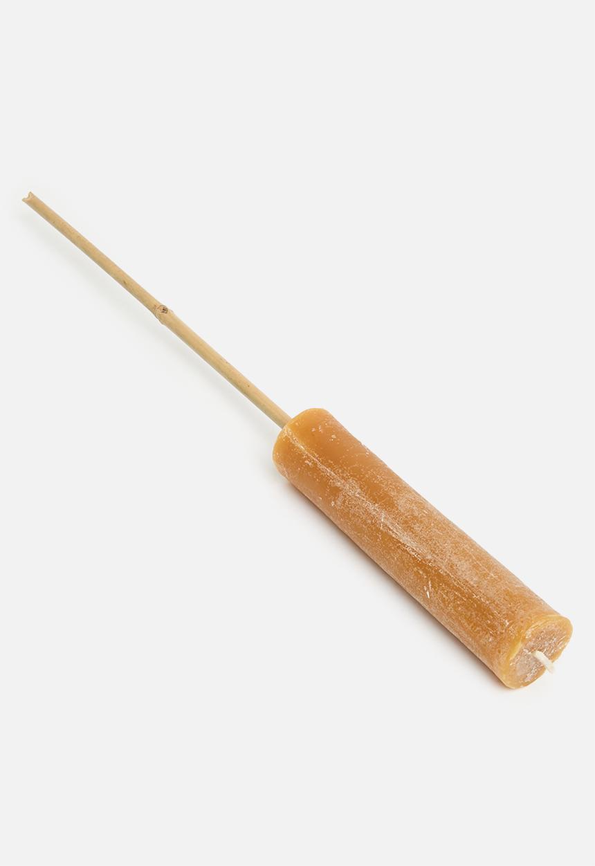 H&S - Candle torch - ochre