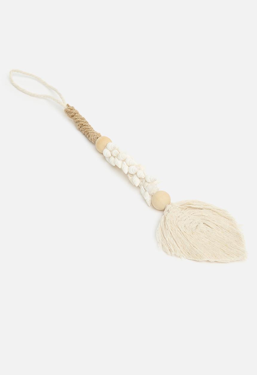H&S - Wall hanging decor - white