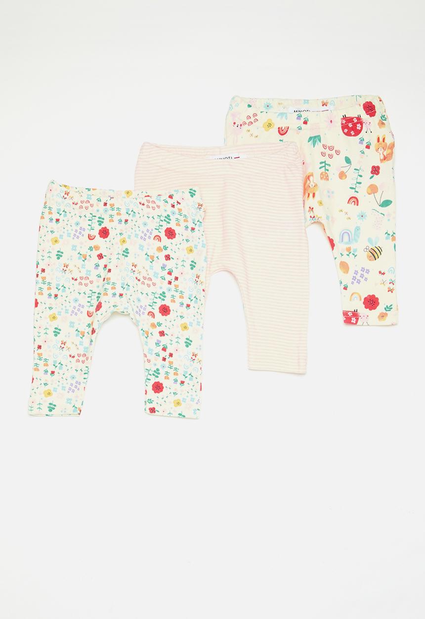 MINOTI - 3 Pack leggings - multi