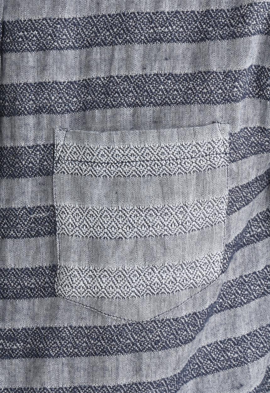 Another Influence - Stripped Short Sleeve Shirt