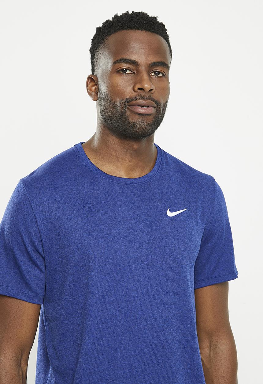 Nike - Miler Dri-FIT UV short-sleeve running top -  midnight navy/game royal