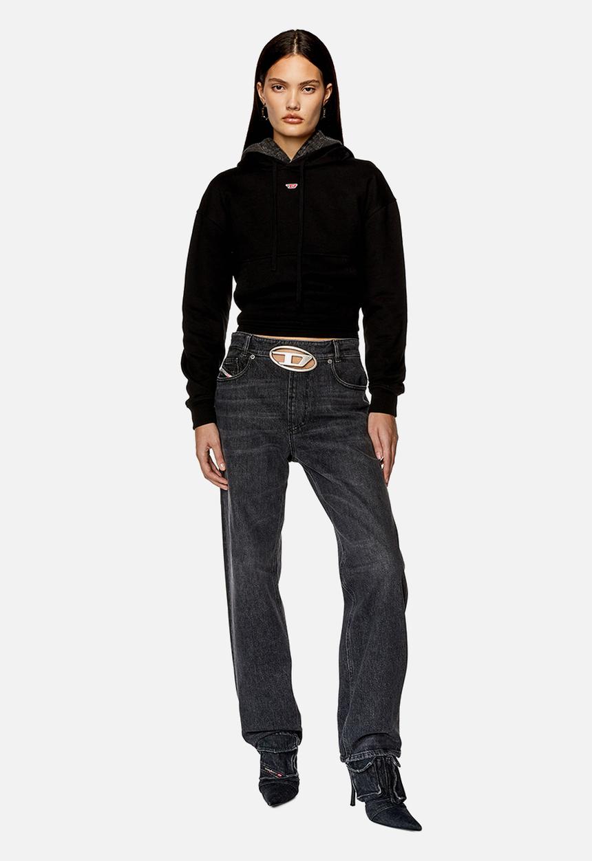 Diesel  - F-jaral hoodie - black 