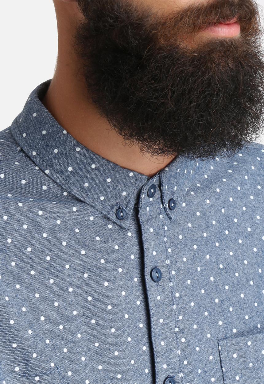 Another Influence - Dip Dye Polka Dot Shirt