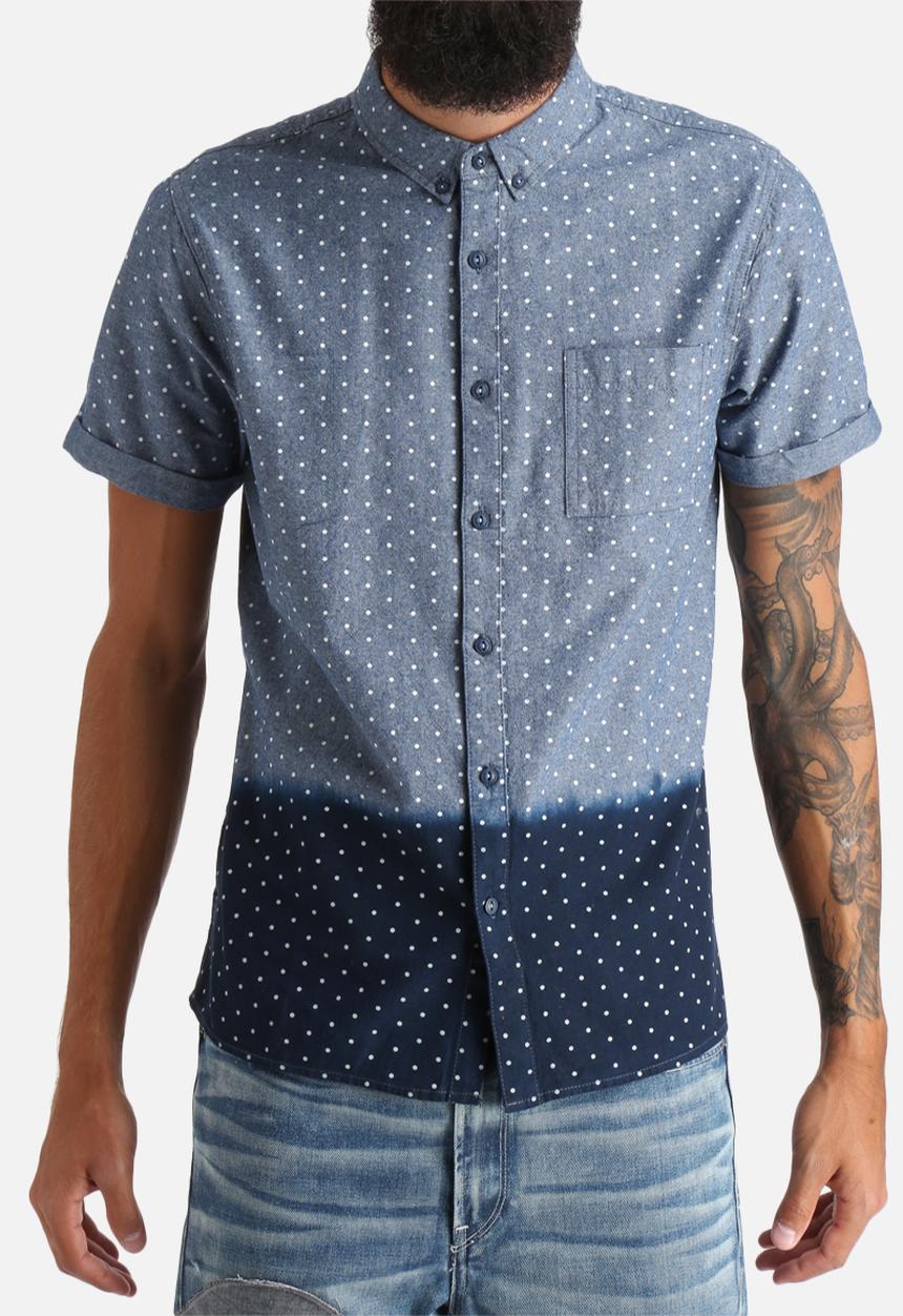 Another Influence - Dip Dye Polka Dot Shirt