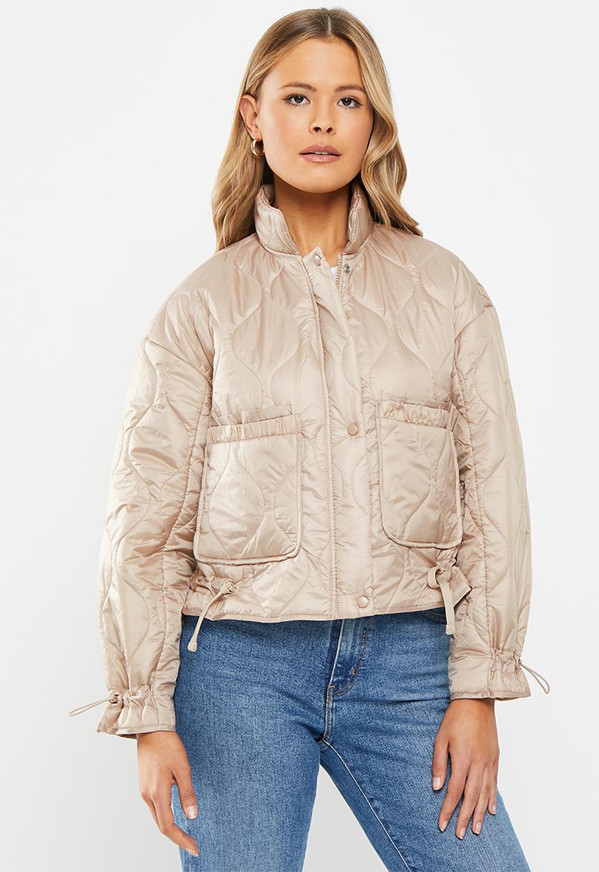 Jacqueline de Yong - Mambo onion short jacket - simply taupe