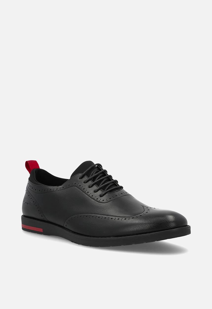 Gino Paoli - Lucien formal ad lace up - black