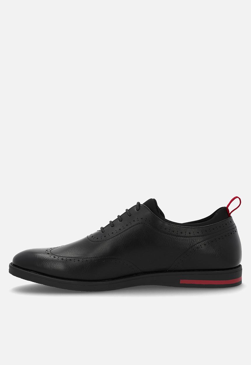 Gino Paoli - Lucien formal ad lace up - black