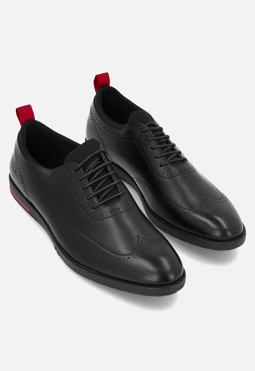 Gino Paoli - Lucien formal ad lace up - black