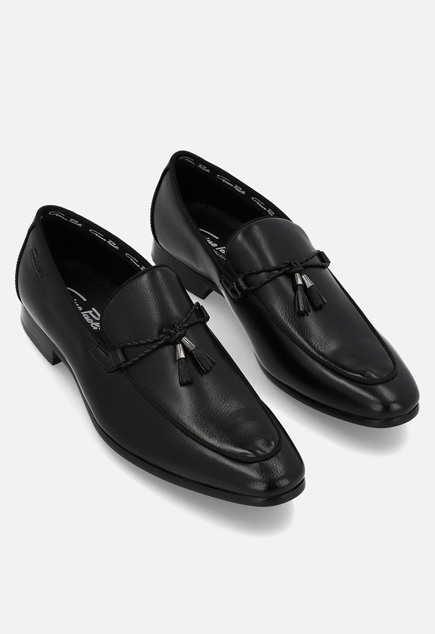 Gino Paoli - Lazzaro formal ad slip on - black