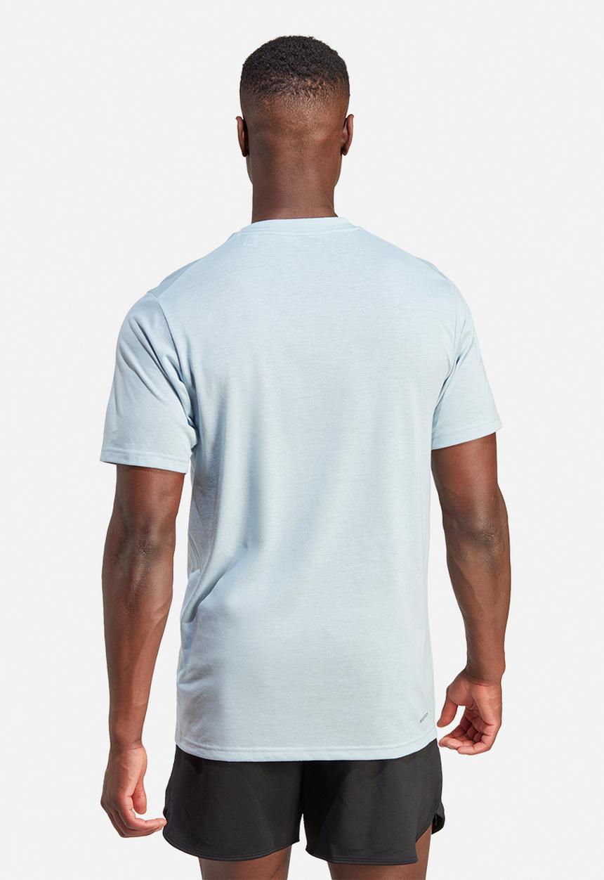 adidas Performance - Train essentials feelready training tee - light blue