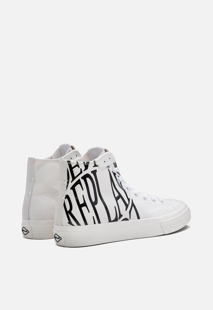 Replay - Snap denim print 