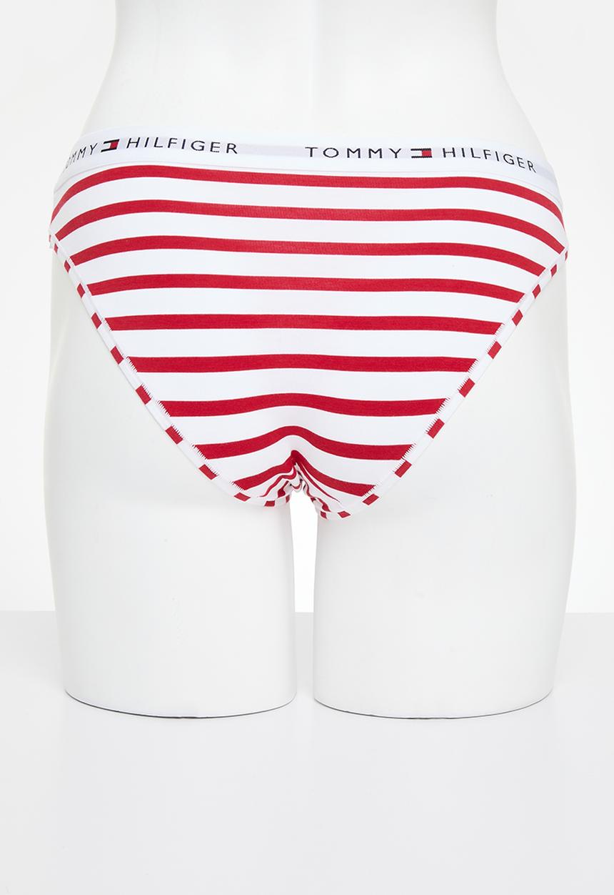 Tommy Hilfiger - Bikini print - breton stripe & red