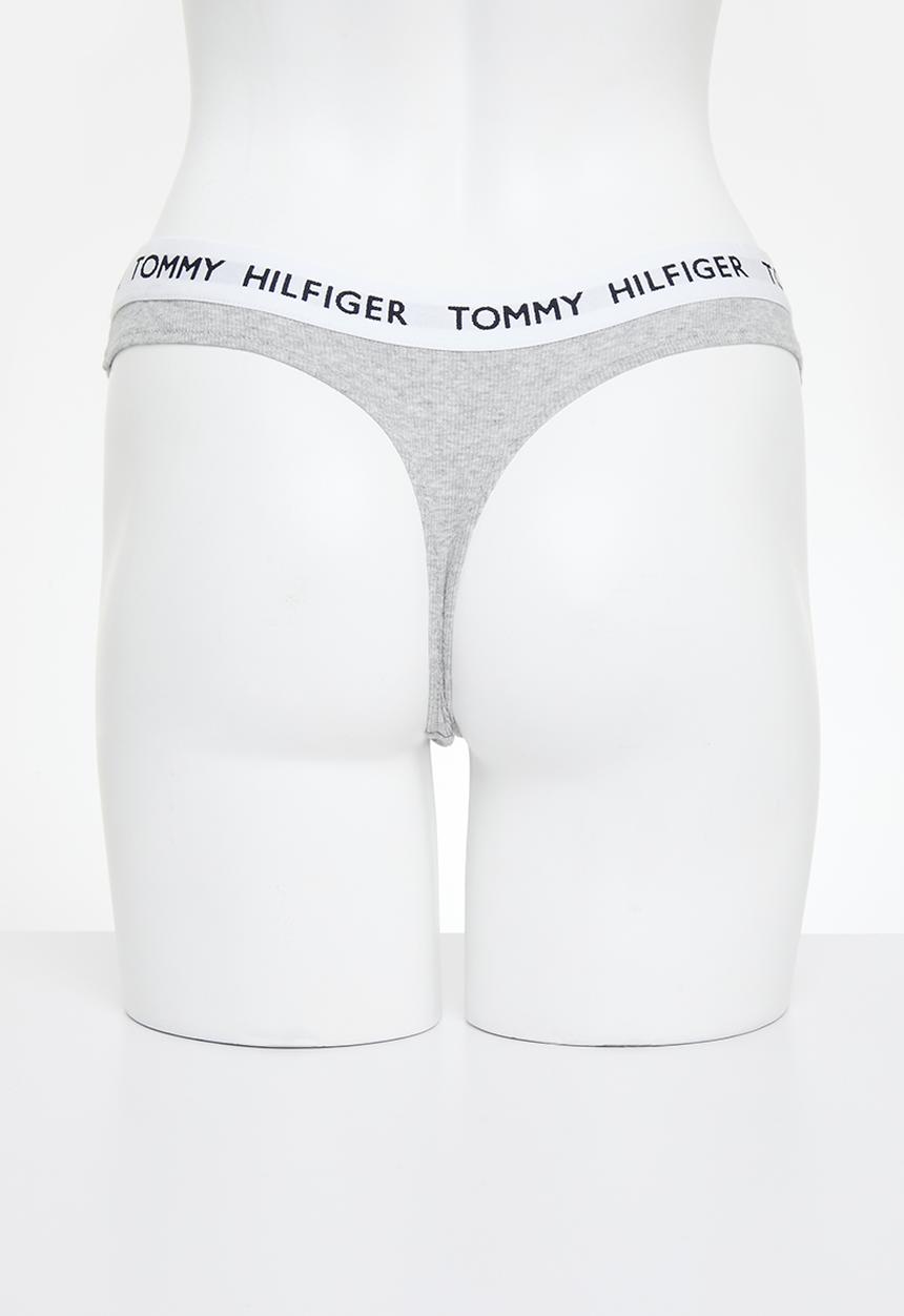 Tommy Hilfiger - Thong th - light grey heather