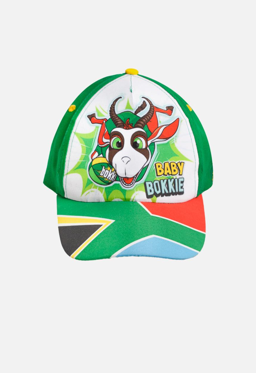 Character Group - Bokkie peak caps - green