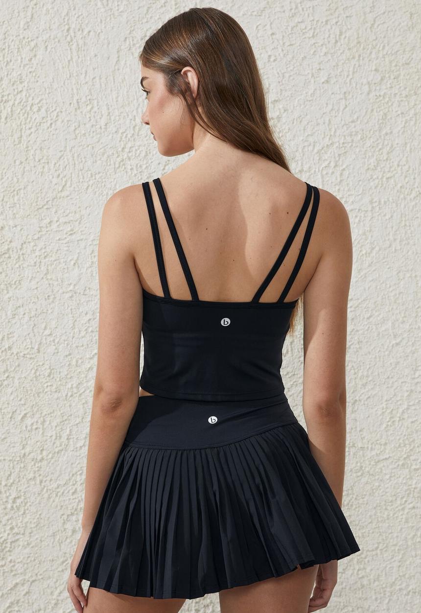 Cotton On - Ultimate tennis skirt - black 